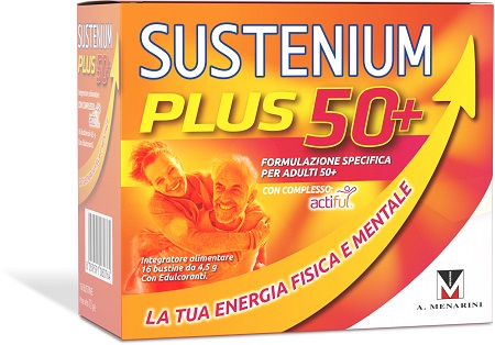 SUSTENIUM PLUS 50+ 16 BUSTINE - Farmacia Del Monaco