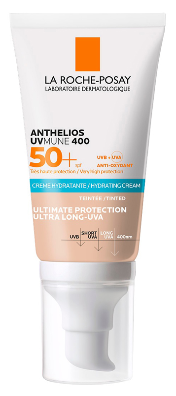 ANTHELIOS UVMUNE CREMA IDRATANTE SPF50+ COLORATO 50 ML - Farmacia Del Monaco