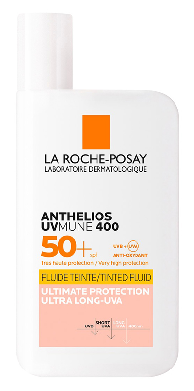 ANTHELIOS UVMUNE FLUIDO INVISIBILE SPF50+ COLORATO 50 ML - Farmacia Del Monaco