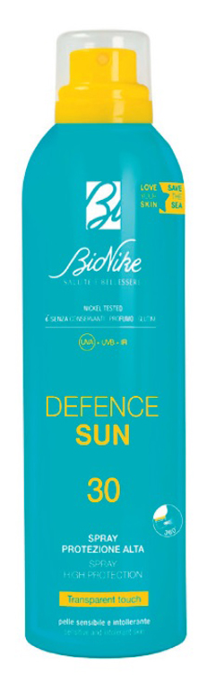 DEFENCE SUN SPRAY TRANSPARENT TOUCH 30 200 ML - Farmacia Del Monaco
