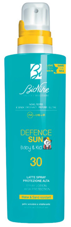 DEFENCE SUN BABY&KID LATTE SPRAY 30 200 ML - Farmacia Del Monaco