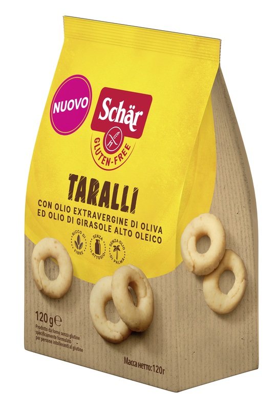 SCHAR TARALLI SENZA LATTOSIO 120 G - Farmacia Del Monaco
