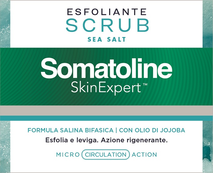 SOMATOLINE SKIN EXPERT SCRUB SEA SALT 350 G - Farmacia Del Monaco