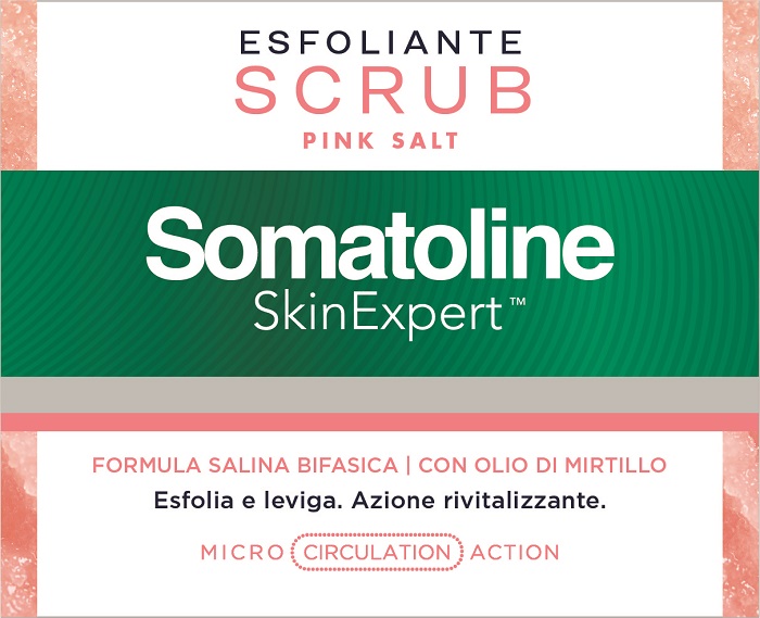 SOMATOLINE SKIN EXPERT SCRUB PINK SALT 350 G - Farmacia Del Monaco