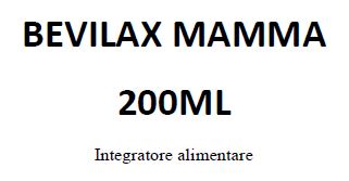 BEVILAX MAMMA 200 ML - Farmacia Del Monaco