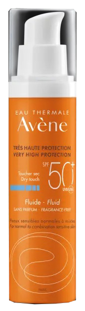 AVENE SOL FLUIDO SPF50+ SENZA PROFUMO NUOVA FORMULA 50 ML - Farmacia Del Monaco