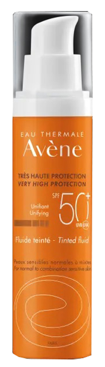 AVENE SOL FLUIDO SPF50+ COLORATO NUOVA FORMULA 50 ML - Farmacia Del Monaco