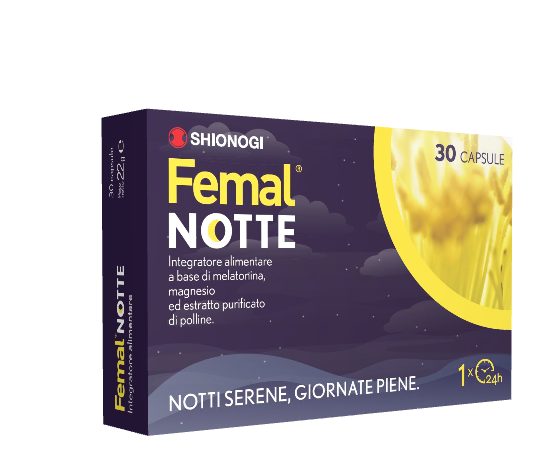 FEMAL NOTTE 30 CAPSULE - Farmacia Del Monaco