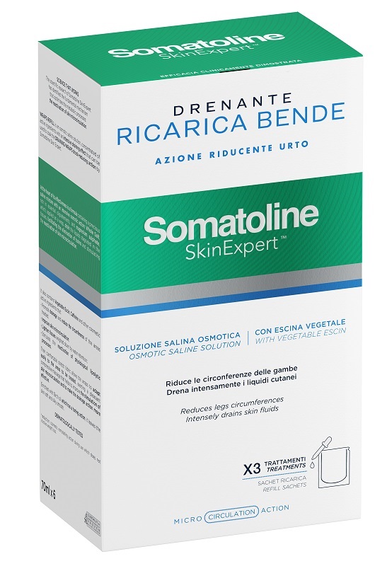 SOMATOLINE SKIN EXPERT BENDE SNELLENTI DRENANTI KIT RICARICA - Farmacia Del Monaco