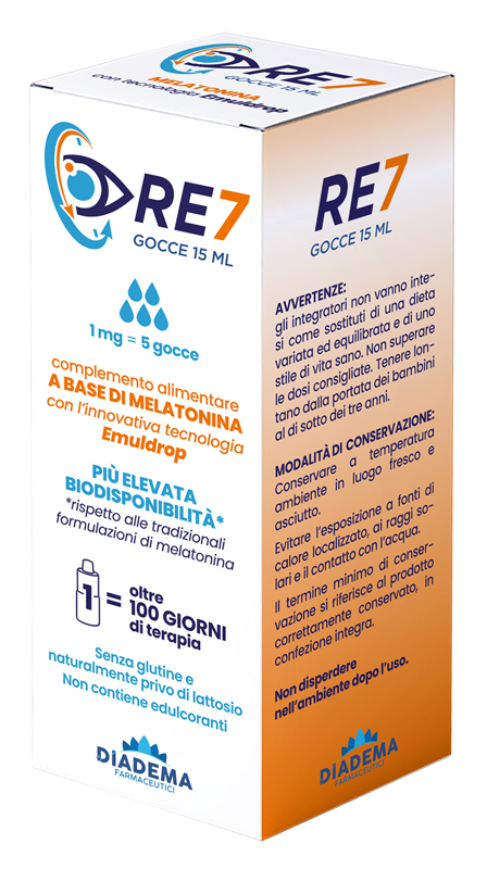 RE7 GOCCE 15 ML - Farmacia Del Monaco