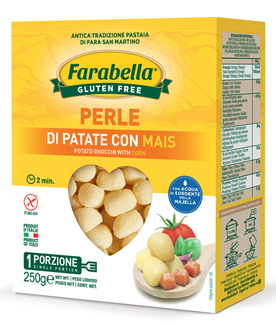 FARABELLA PERLE PATATE MAIS 250 G - Farmacia Del Monaco