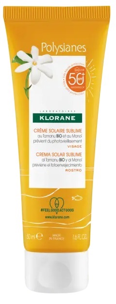 LES POLYSIANES CREMA VISO TAMANU BIO&MONOI SPF50+ 50 ML - Farmacia Del Monaco