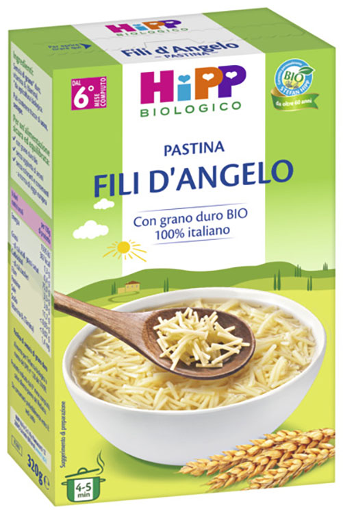 HIPP BIO PASTINA FILI D'ANGELO 320 G - Farmacia Del Monaco