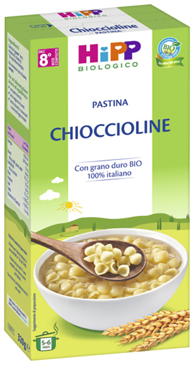 HIPP BIO PASTINA CHIOCCIOLINE 320 G - Farmacia Del Monaco