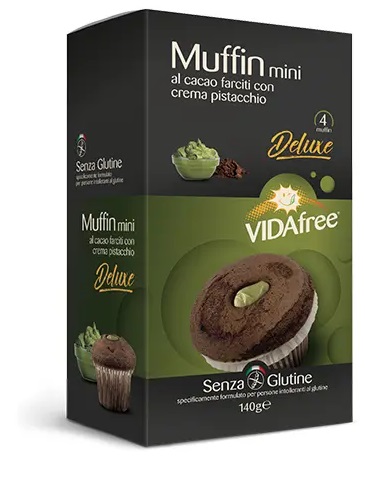 VIDAFREE MINIMUFFIN CREMA PISTACCHIO 140 G - Farmacia Del Monaco