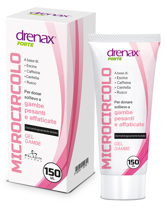 DRENAX FORTE MICROCIRCOLO GEL 150 ML - Farmacia Del Monaco