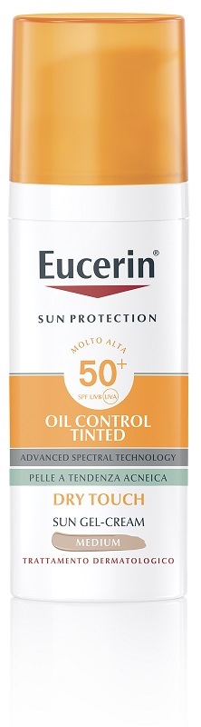 EUCERIN SUN OIL CONTROL TINTED CREAM SPF50+ 50 ML - Farmacia Del Monaco
