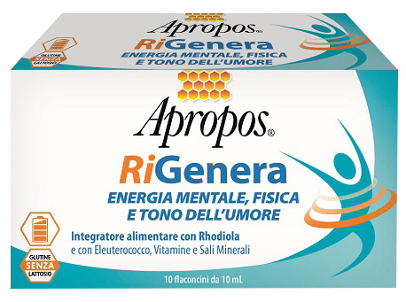 APROPOS RIGENERA ENERGIA FISICA E MENTALE 10 FLACONCINI 10 ML - Farmacia Del Monaco