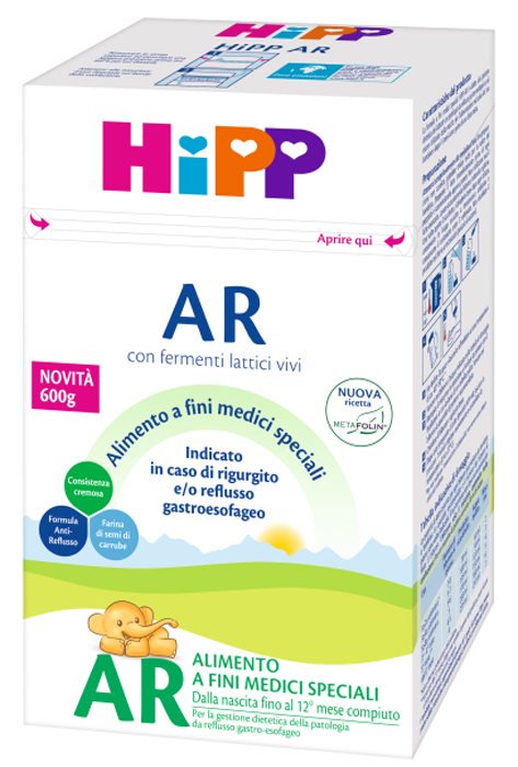 HIPP LATTE ANTIREFLUSSO CON METAFOLINA 600 G - Farmacia Del Monaco