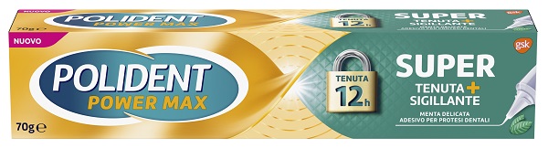 POLIDENT SUPER TENUTA+SIGILLANTE MENTA DELICATA ADESIVO PROTESI DENTALE 70 G - Farmacia Del Monaco