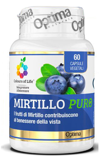 COLOURS OF LIFE MIRTILLO PURO 60 CAPSULE VEGETALI 500 MG - Farmacia Del Monaco