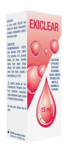 EKICLEAR GOCCE OCULARI 15 ML - Farmacia Del Monaco