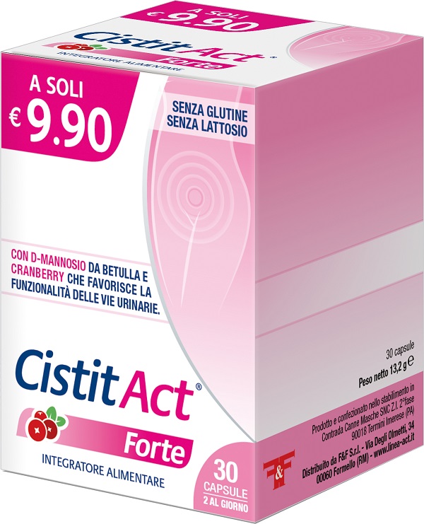 CISTIT ACT FORTE 30 CAPSULE - Farmacia Del Monaco