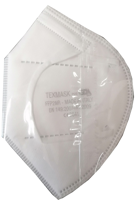 TEXMASK SEMIMASCHERA FACCIALE FFP2 BIANCO 1 PEZZO - Farmacia Del Monaco