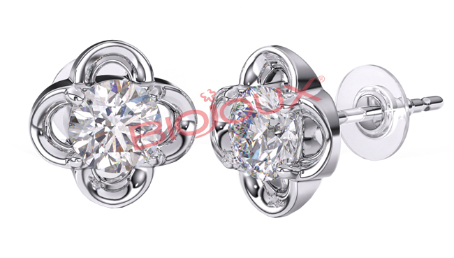 BJT242 ORECCHINO DUCHESS SWAROVSKY CRYSTAL - Farmacia Del Monaco