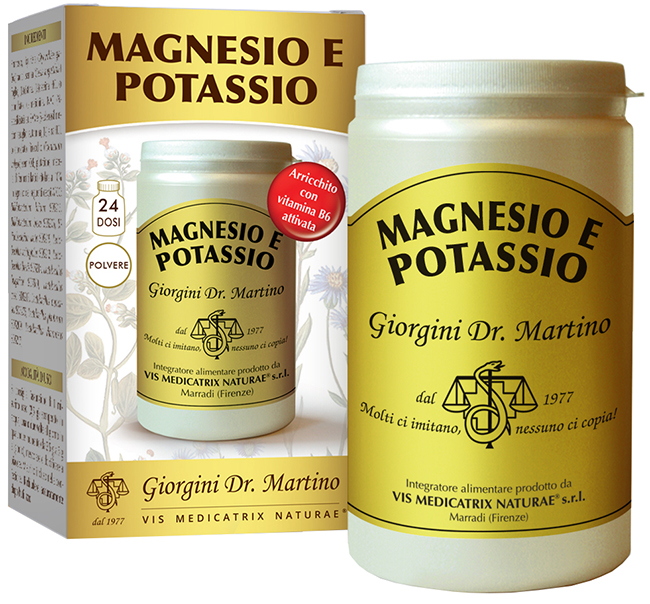 MAGNESIO E POTASSIO POLVERE 360 G - Farmacia Del Monaco
