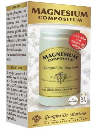 MAGNESIUM COMPOSITUM POLVERE 100 G - Farmacia Del Monaco