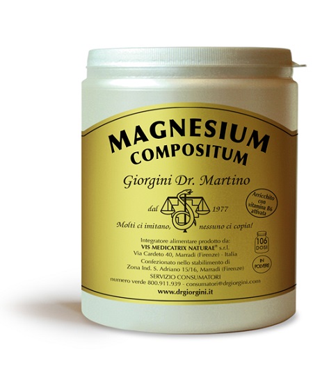 MAGNESIUM COMPOSITUM POLVERE 500 G - Farmacia Del Monaco