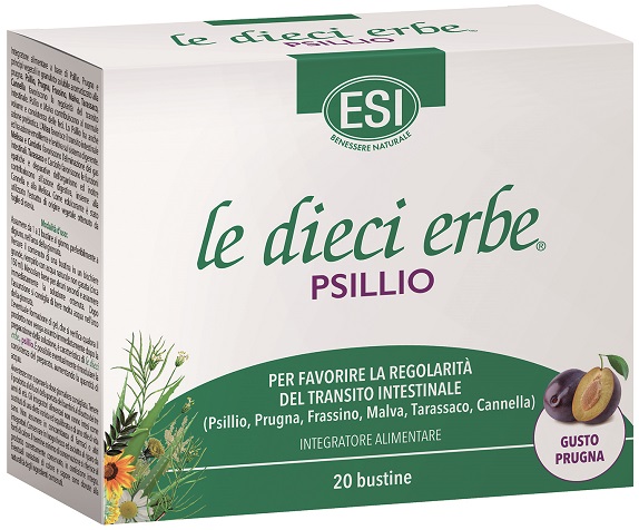 ESI LE DIECI ERBE PSILLIO 20 BUSTINE 5,6 G - Farmacia Del Monaco