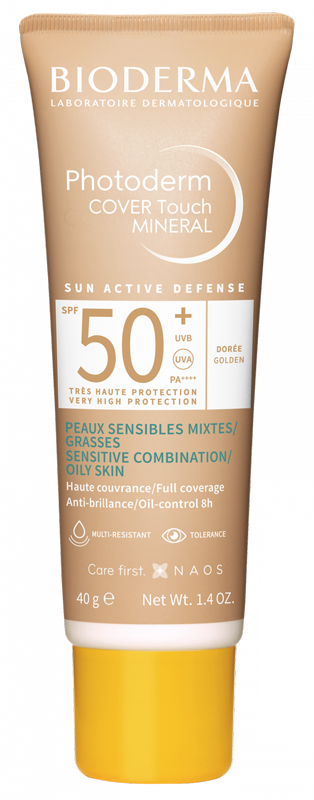 PHOTODERM COVER TOUCH MINERAL DORE' SPF50+ 40 ML - Farmacia Del Monaco