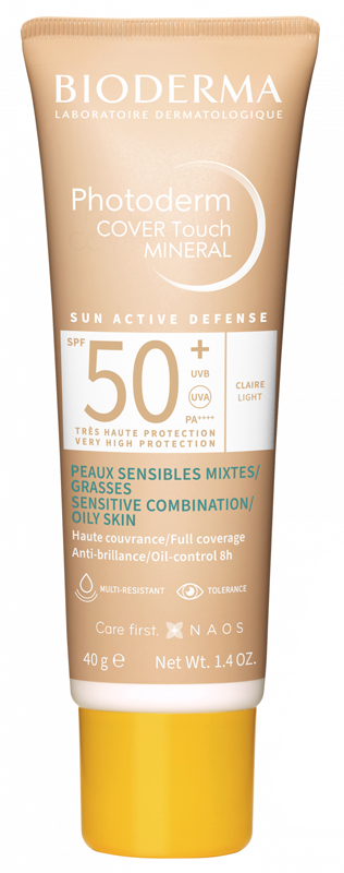PHOTODERM COVER TOUCH MINERAL CLAIRE SPF50+ 40 ML - Farmacia Del Monaco