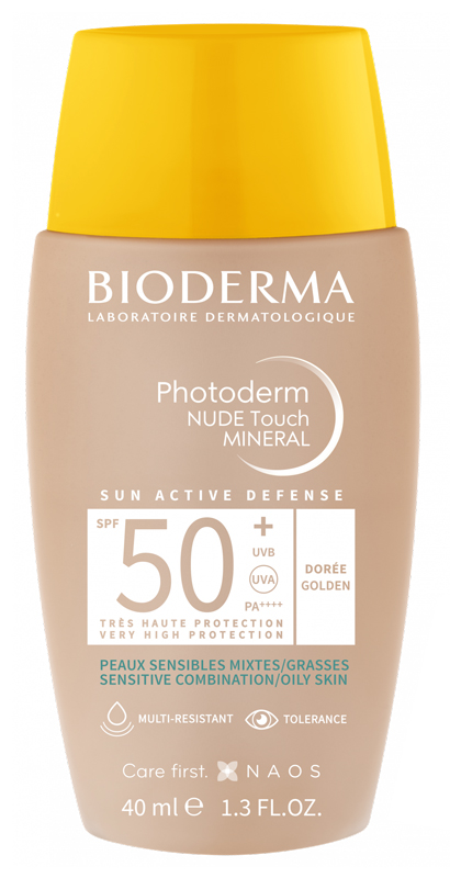 PHOTODERM NUDE TOUCH DORE' SPF50+ 40 ML - Farmacia Del Monaco