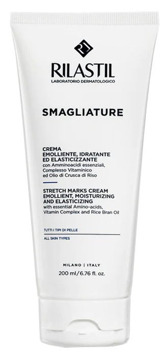 RILASTIL SMAGLIATURE CREMA EMOLLIENTE IDRATANTE ED ELASTICIZZANTE 200 ML - Farmacia Del Monaco