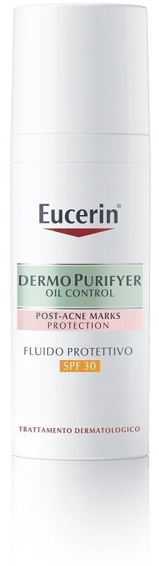 EUCERIN DERMOPURIFYER PROTECTIVE FLUID SPF30 50 ML - Farmacia Del Monaco