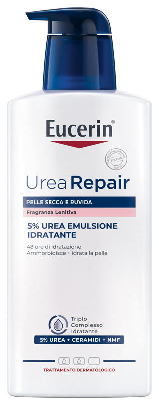 EUCERIN UREAREPAIR 5% EMULSIONE IDRATANTE PROFUMATA 400 ML - Farmacia Del Monaco