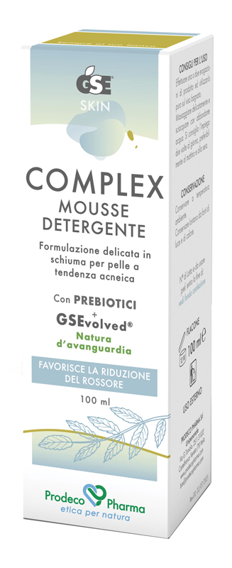 GSE SKIN COMPLEX MOUSSE DETERGENTE PELLE A TENDENZA ACNEICA 100 ML - Farmacia Del Monaco