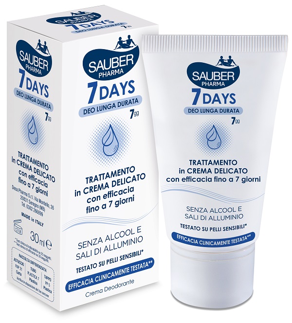 SAUBER 7DAYS CREMA 7 GIORNI 30 ML - Farmacia Del Monaco
