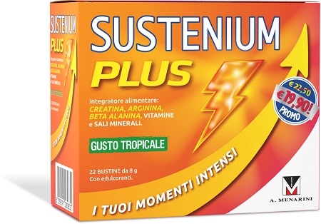SUSTENIUM PLUS GUSTO TROPICALE PROMO 22 BUSTINE - Farmacia Del Monaco