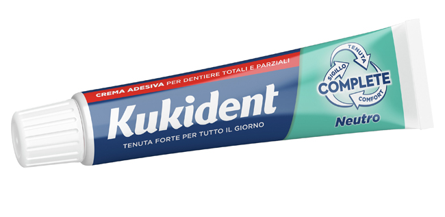 KUKIDENT NEUTRO CREMA ADESIVA DENTIERE 65 G - Farmacia Del Monaco