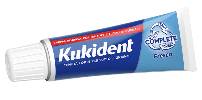 KUKIDENT FRESCO CREMA ADESIVA DENTIERE 40 G - Farmacia Del Monaco