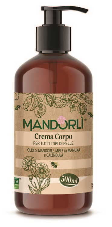 MANDORLI CREMA CORPO PER TUTTI I TIPI DI PELLE 500 ML - Farmacia Del Monaco