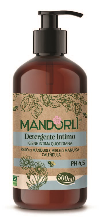 MANDORLI DETERGENTE INTIMO IGIENE INTIMA QUOTIDIANA 500 ML - Farmacia Del Monaco