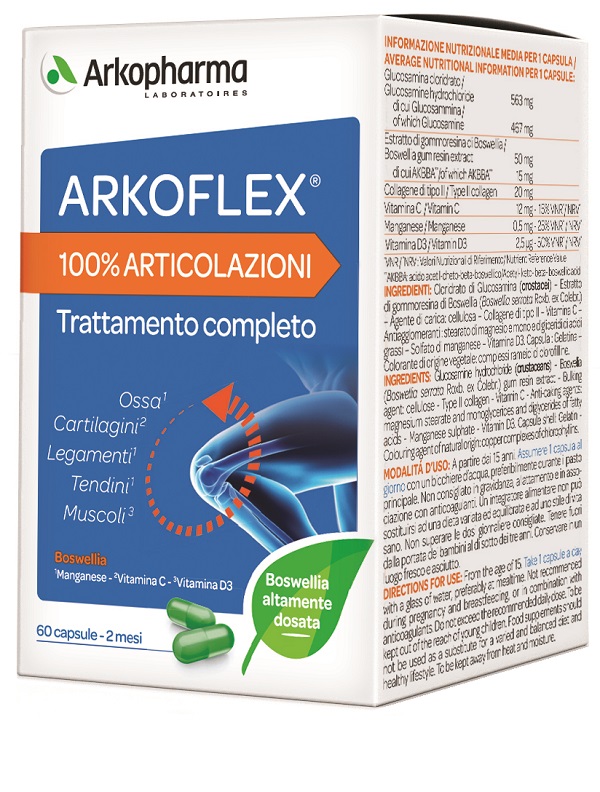 ARKOFLEX 100% ARTICOLAZIONI 60 CAPSULE - Farmacia Del Monaco