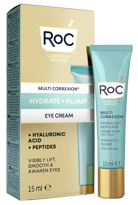 ROC MULTI CORREXION HYDRATE+ PLUMP CREMA OCCHI 15 ML - Farmacia Del Monaco