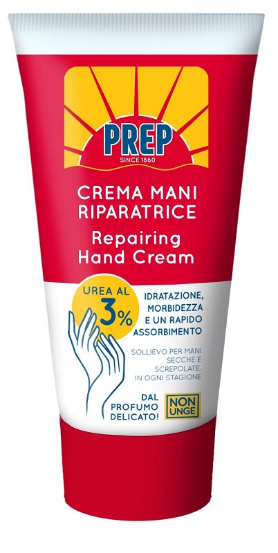 PREP CREMA MANI RIPARATRICE UREA AL 3% 75 ML - Farmacia Del Monaco