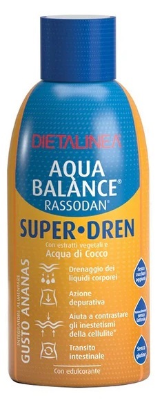 AQUA BALANCE RASSODAN SUPER DREN ANANAS 500 ML - Farmacia Del Monaco
